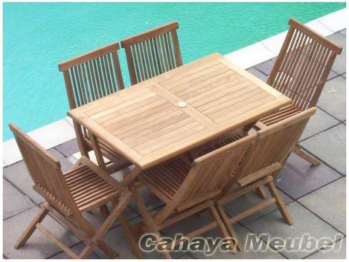 meja taman kursi lipat kayu jati set kursi lipat cahaya meja taman kursi lipat kayu jati set kursi lipat cahaya