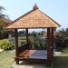 Gazebo Minimalis kayu Kelapa