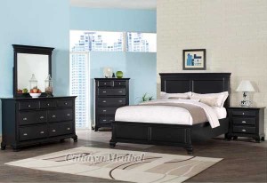 Furniture Kamar Tidur Minimalis Jati