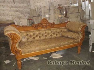 Sofa Santai Kayu Jati Jepara