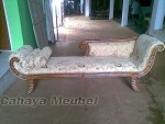 Bangku Sofa Santai Jati