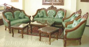 Sofa Tamu Mewah Ukir Furniture Jepara