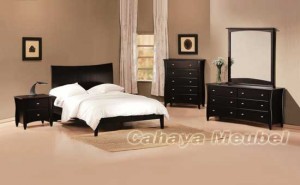 Set Kamar Tidur Dewasa Minimalis Jati