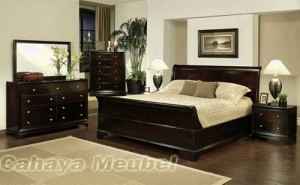 Kamar Set Minimalis Mewah Kayu Jati Furniture Jepara