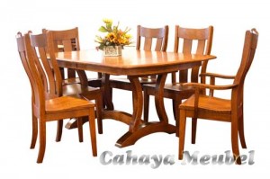 Set Kursi Meja Makan Minimalis Furniture Jepara