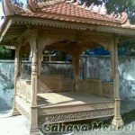 Gazebo Klasik Ukiran Kayu Jati Jepara