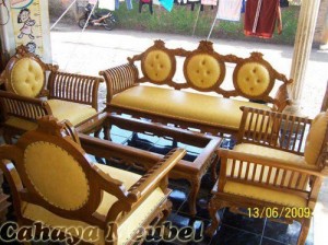  Toko  Kursi  Tamu Sofa  Kayu Jati jepara  Cahaya Mebel Jepara 