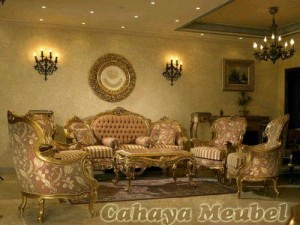 Set Sofa Tamu Mewah Ukir Jepara