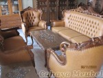 Set Kursi Tamu Sofa Ukir