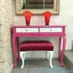 Meja Rias Anak Perempuan Pink