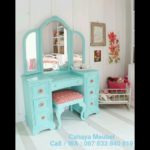 Meja Rias Shabbychic Anak Perempuan