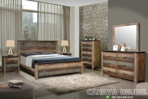 Kamar Tidur Minimalis Rustic